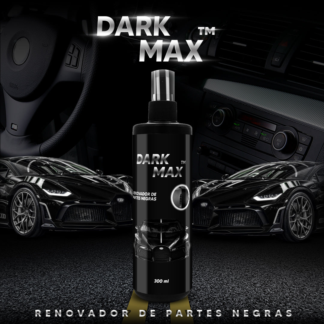 DARKMAX – Renovador de Plásticos y Gomas Exteriores para Autos